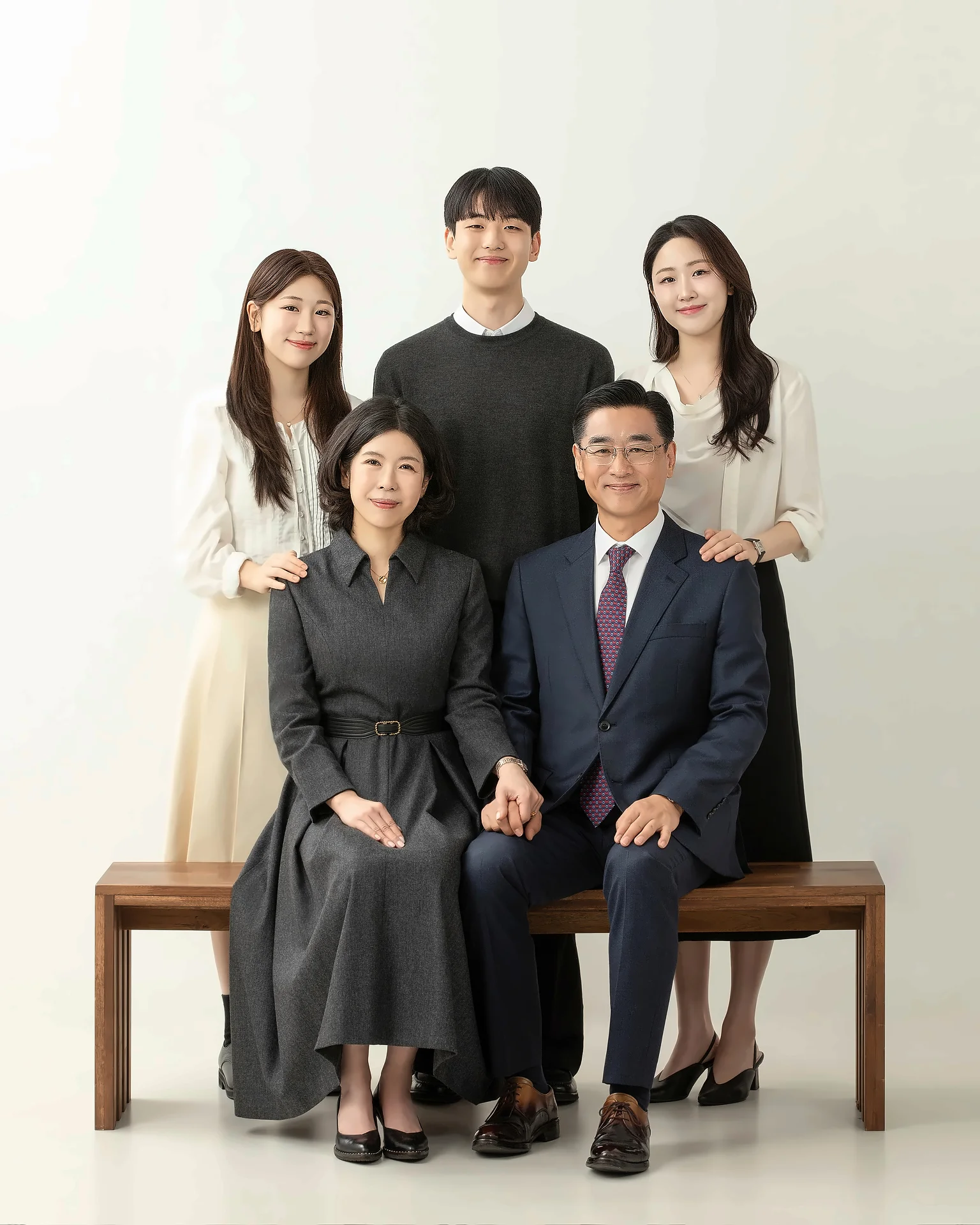 5인 가족사진