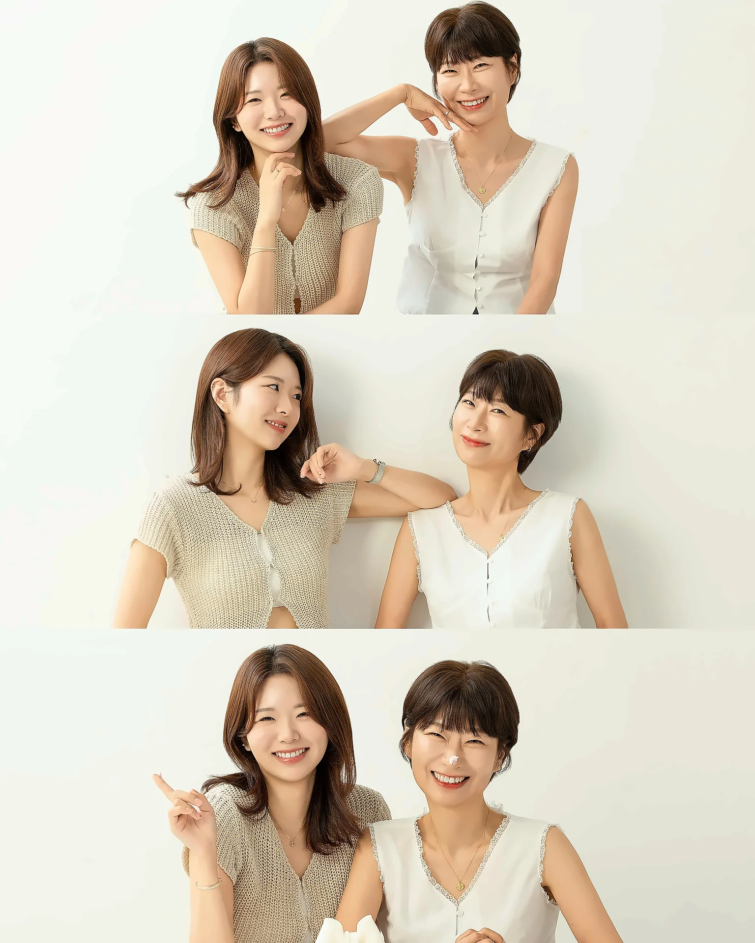 2인 가족사진